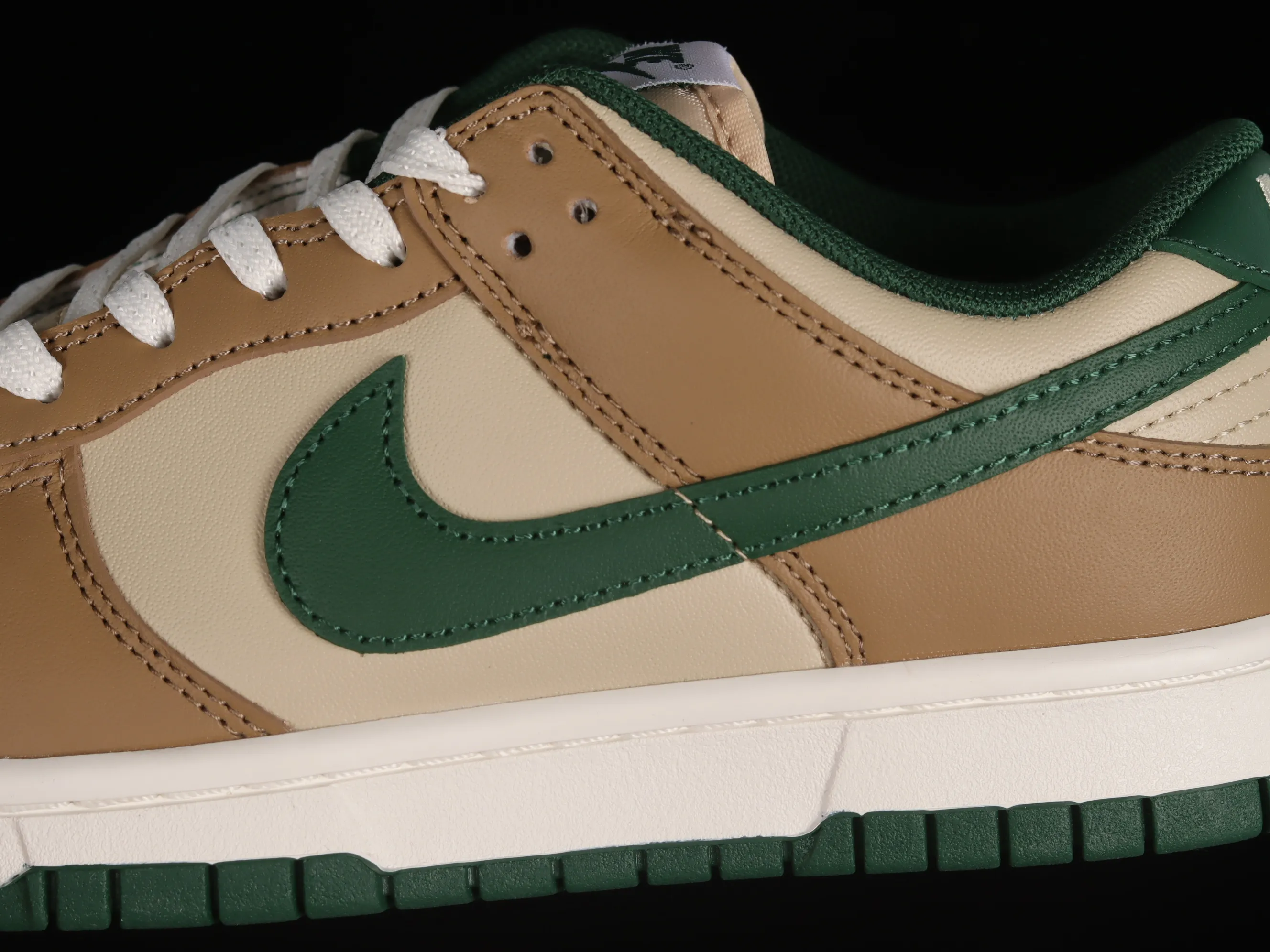 All categories Nk SB Dunk series Nk SB Dunk Low low-top sneakers J version Nk Dunk Low "Tans" retro green SB low-top sports and leisure sneakers FB7160-231